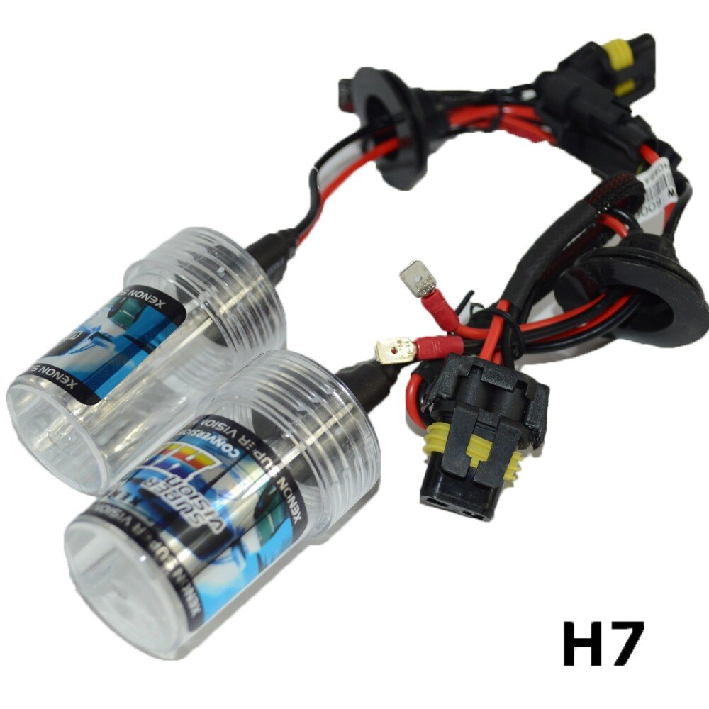Safego DC 55W coche Kit de Xenón HID H4 H1 H3 H7 H8 H10 H11 H27 HB3 HB4 H13 9005, 9006 2 Hid Xenon bombillas de faros + 2 lastre Delgado