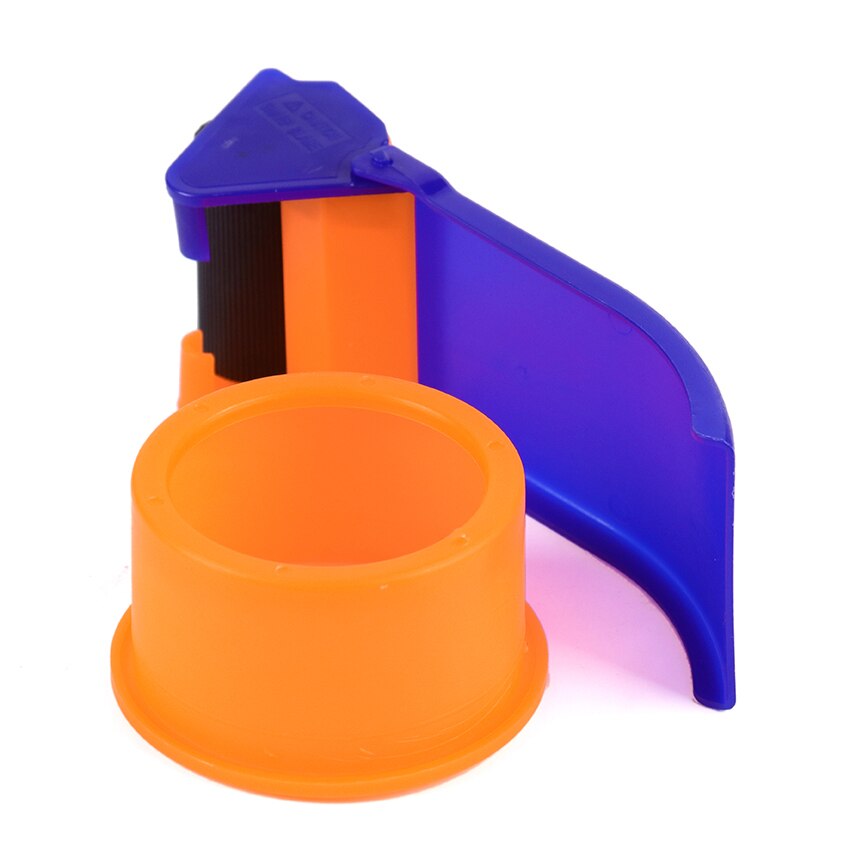 1PC Simple Practical Packing Dispenser Supplies Sealing Packaging Parcel Plastic Roller Width Tape Cutter Dispenser