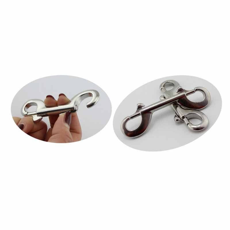 100mm Carabiner Snap Hook Stainless Steel Carbine Hook Spring Hook Spring Clip Marine Hardware Rigging Hardwarev Diving Clips
