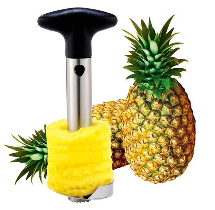 Edelstahl Ananas Schäler Cutter Für Küche Messer Spirale Ananas Schneiden Maschine Für Küche Spielereien Zubehör: Ursprünglich Titel