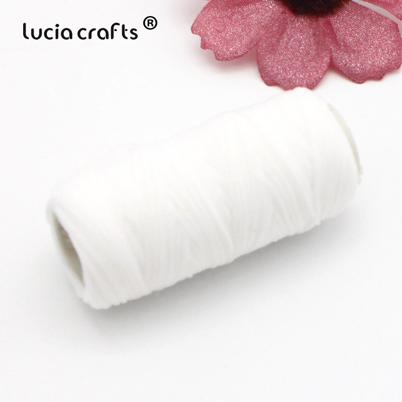 3 Roll /Lot Nylon Coil Elasticity Cord Screen Flower Material Florist Handmade Accessory C0212