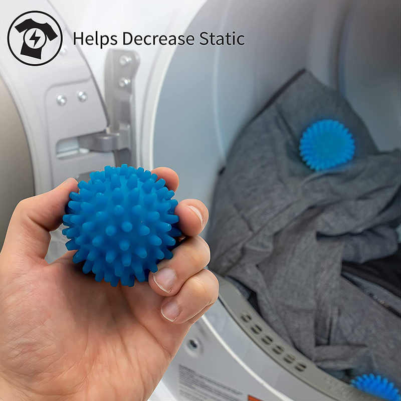 1/3 Piece Home Cleaning Laundry Ball Washing Tool Reusable for Dry Clothes Fluffy Anti-Tangle Softener Ball Magic Laundry Ball