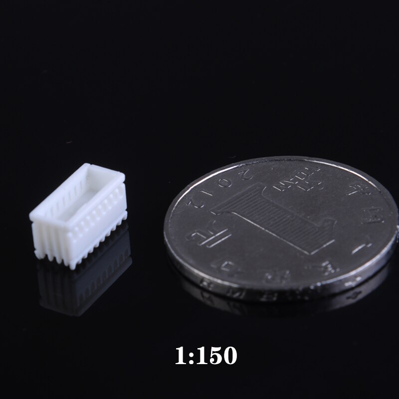 1:50 1: 75 1:100 1:150 kunststoff Modellierung Blume Topf Tabletop Modell GrüNe Pflanze Becken Wohnkultur Ikebana: 150 scale