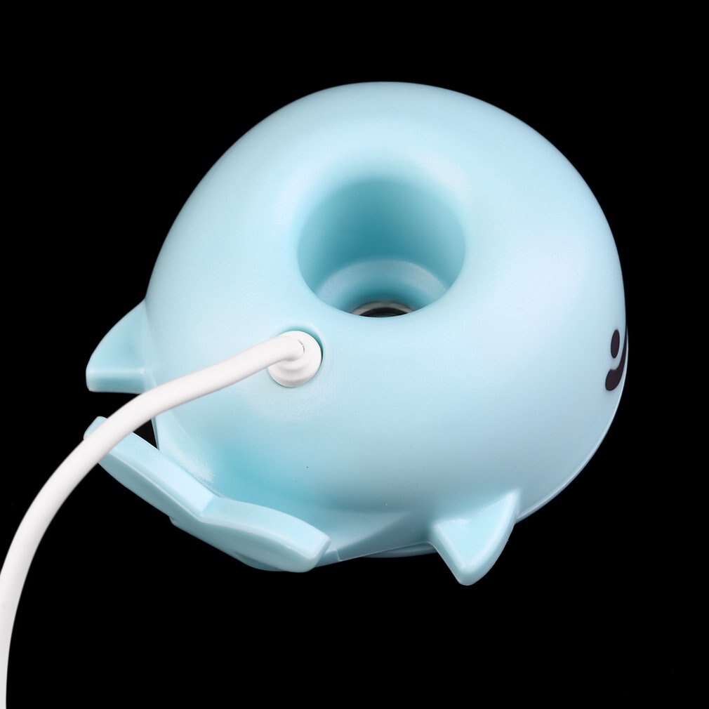 humidificador en forma de ballena, purificador de aire portátil, difusor USB Universal, purificador de hogar y oficina,