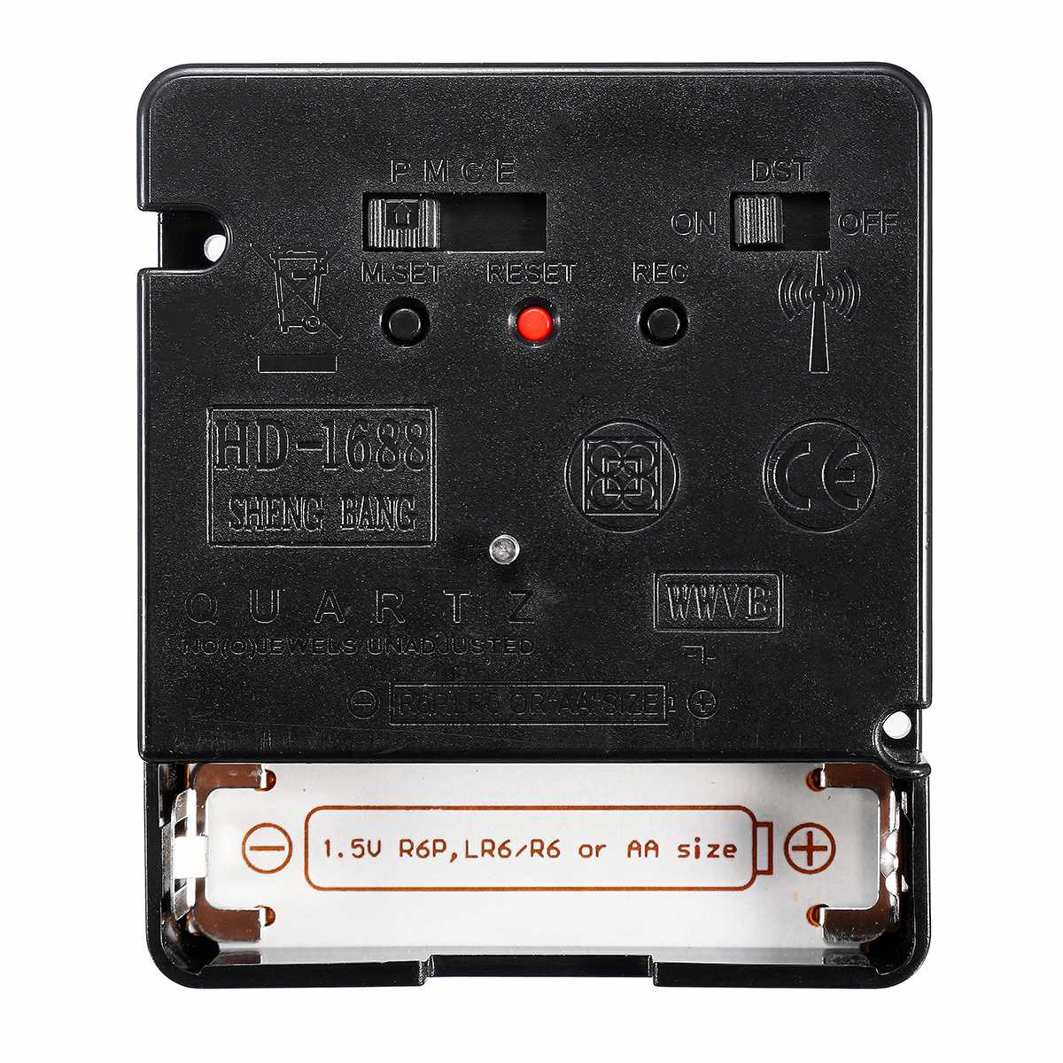 Atomic WWVB Signal Radio Controlled Clock Movement DIY Kit For America Mexico Canada HR9412 Mode