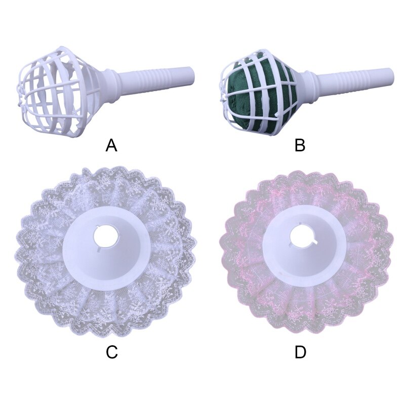 Support de fleurs en mousse florale bricolage | Support de Bouquet Oasis pour fleurs de mariage et de mariée