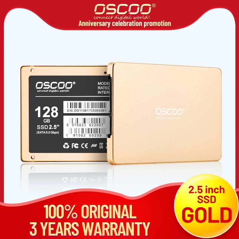 Oscoo 2.5 & #39 ;& #39 ; ssd sata 3 mlc originale harddiske 128gb 256gb 512gb intern harddisk ssd hdd