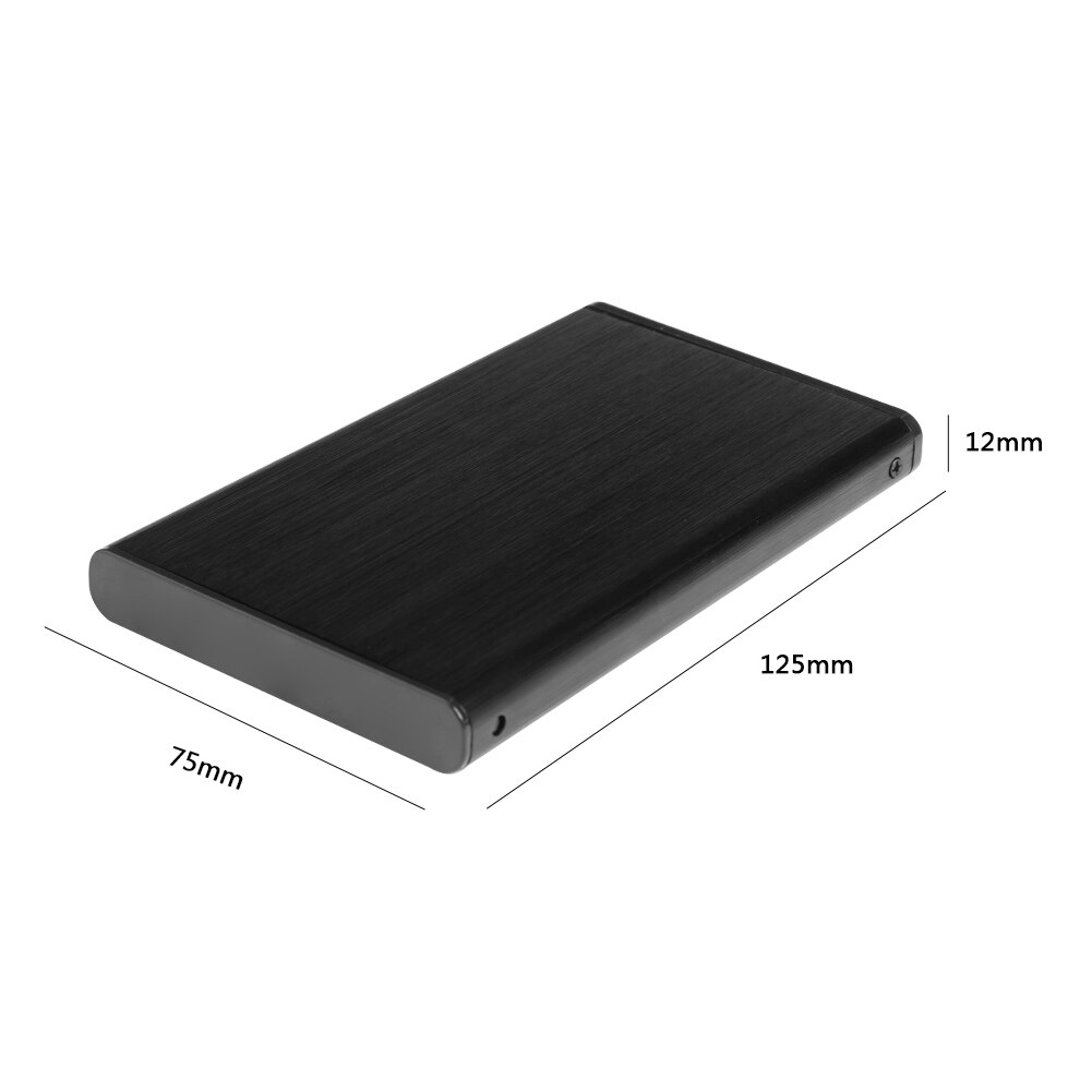 2.5 inch SATA USB 3.0 HDD Case Hard Drive Disk Box Aluminum Alloy 10TB 6Gbps HDD SSD Mobile Enclosure Caddy
