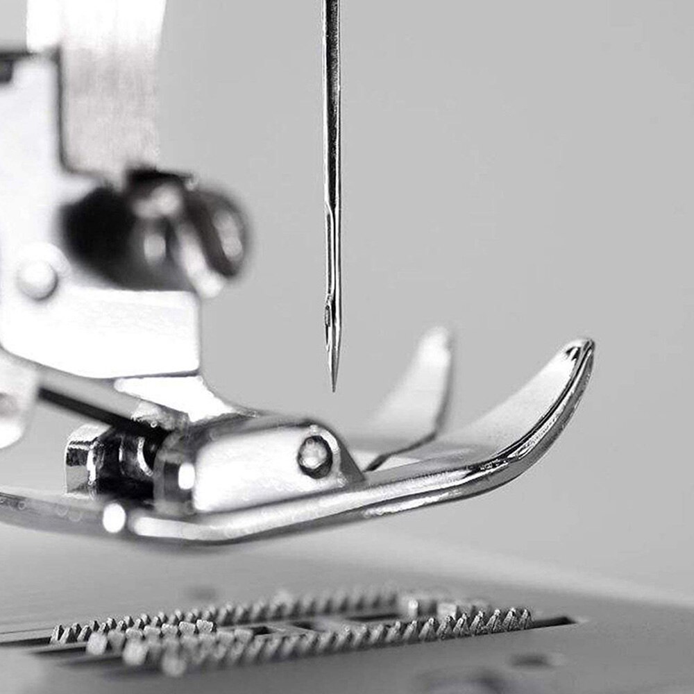50pcs/Set Silver Sewing Machine Needles Overlock Sewing Machine Needles For Singer Janome Juki Also Fit Old Sewing Machine