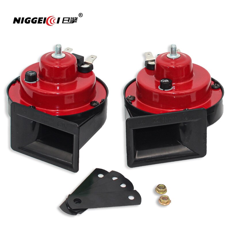 The sound of motorcycle horn is loud and bright, and the installation is convenient. 12V is greater than or equal to 105dB