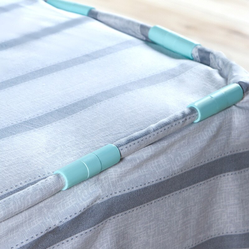 ¡Oferta! 10 unids/set de pinzas de sujeción para sábanas de cama sujetadores para colchones pinzas para ropa pinzas de sujeción antideslizantes