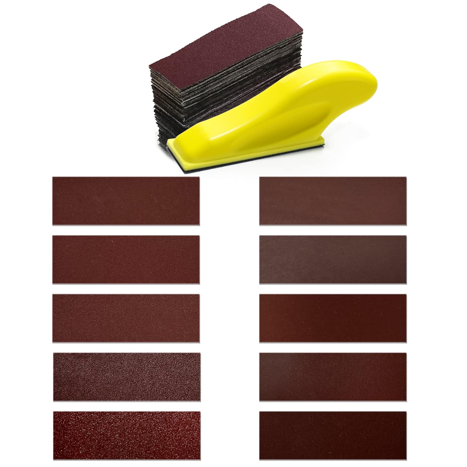 Kit de microamoladora de 1/20/51 Uds 3,5 X1 para proyectos pequeños, herramienta de molienda de mango fino con papel de lija 80 120 240 400 600 tamaño de grano