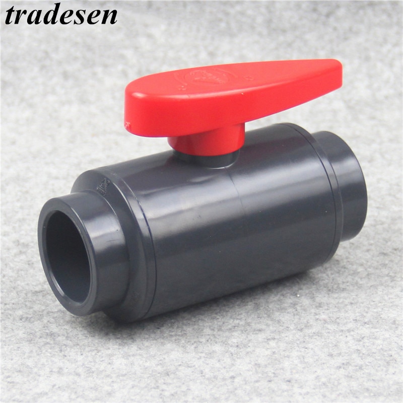 I.D 20mm/25mm/32mm/40mm/50mm UPVC Ball Valve Coupler Adapter Water Connector For Garden Irrigation System Aquarium fish tank DIY