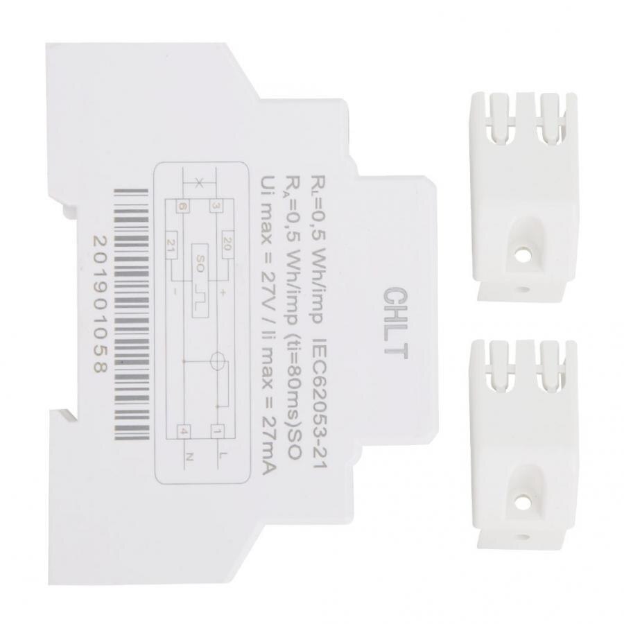 Energy Meter DDS2626 1P Single Phase Electronic Energy Meter LCD Display 35mm Din-rail Power Meter 5(32)A