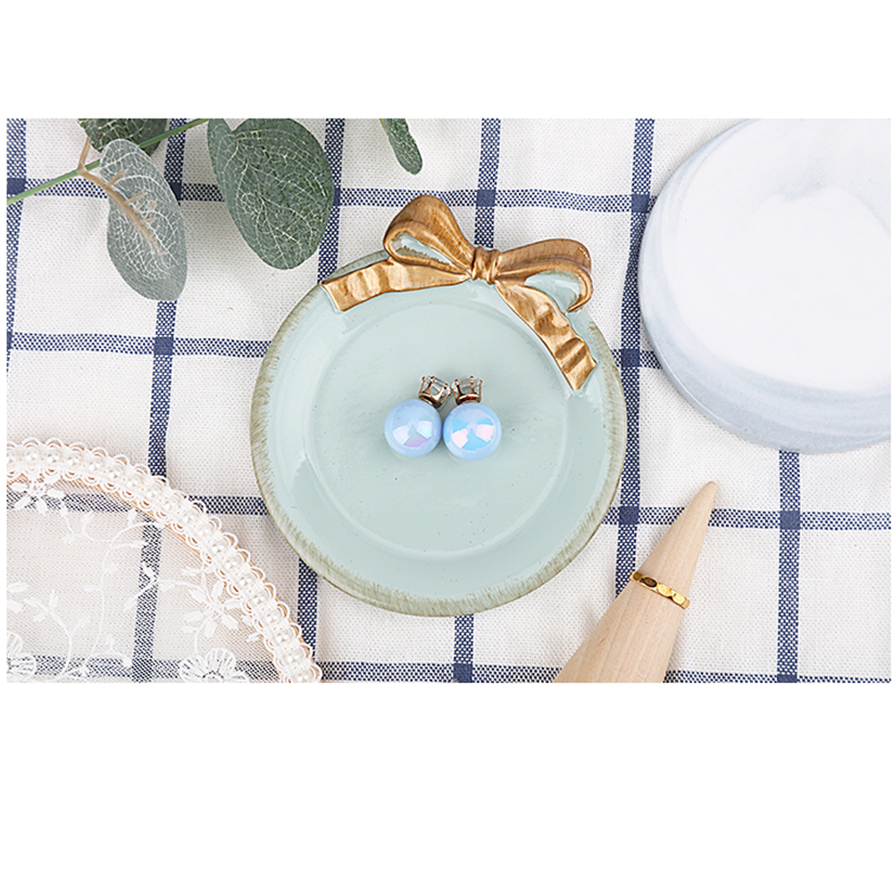 Plato de postre, posavasos, taza, resina sintética, lazo vintage, fruta, magdalenas, galletas, bandeja de aperitivos, mini vajilla para fiesta