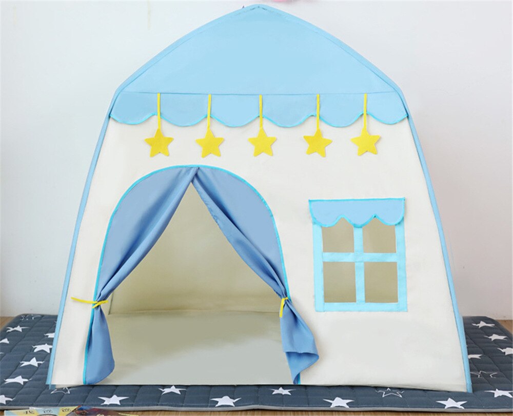 Pieghevole Tenda dei bambini Wigwam Bambini Portatili Tende Tepee Grande Casa Del Gioco Del Bambino Bambini Fiori Piccola Casa Regalo Di Compleanno Camera decor