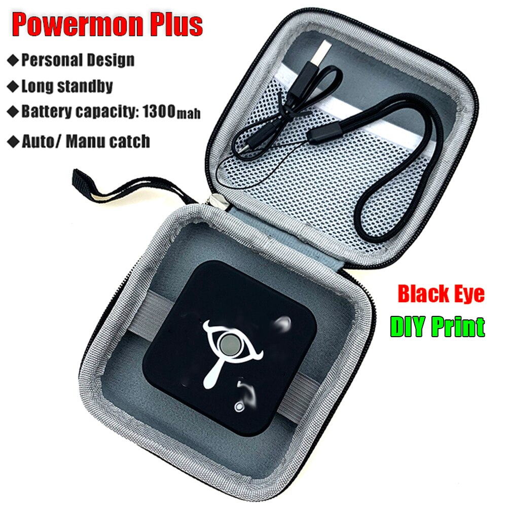 Auto Catch Automatic Reminder Bracelet Fit Interactive Figure Toy Powermon Plus for Powermon Go Plus: Powermon Black Eye