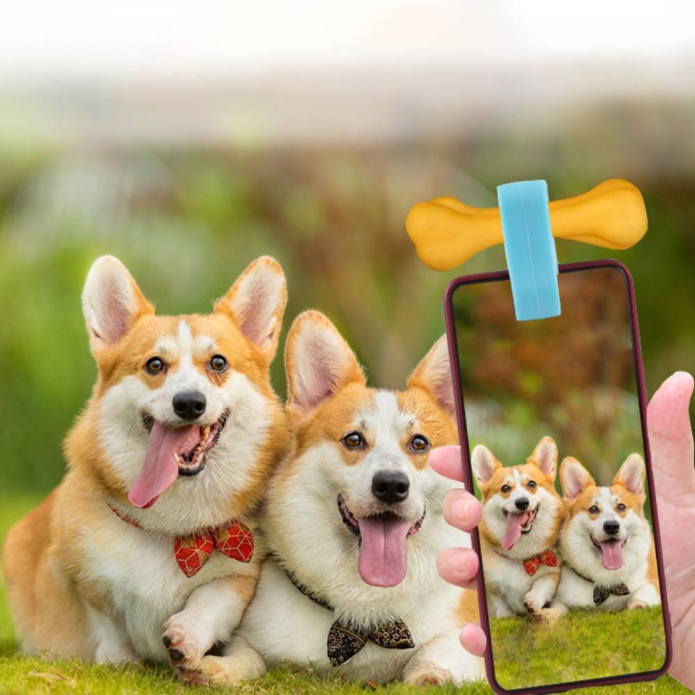 Phone Attachment Dog Cat Take Photos Training Toy Portable Pet Dog Selfie Sticks Suitable For Pets Of All Sizes