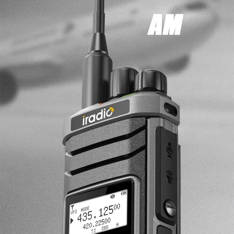 Iradio UV 88 Walkie Talkie Kurzwelle 2,3–30 MHz UV88 Zweiwegradio Multiband FM CB SW LW Typ-C-Aufladung NOAA 1024CH Gleicher RT-860