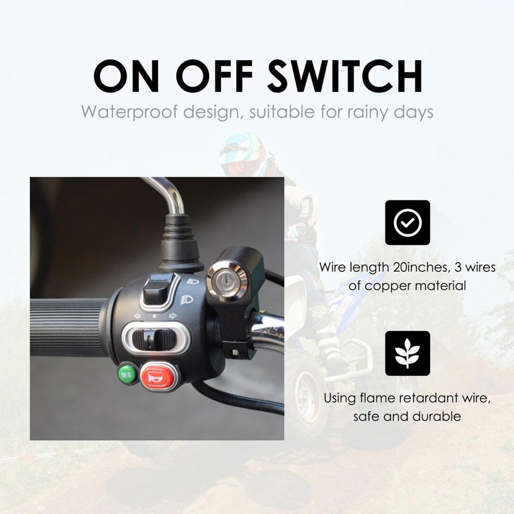 Motorcycle Handlebar Rocker Switches Aluminum Allo... – Grandado