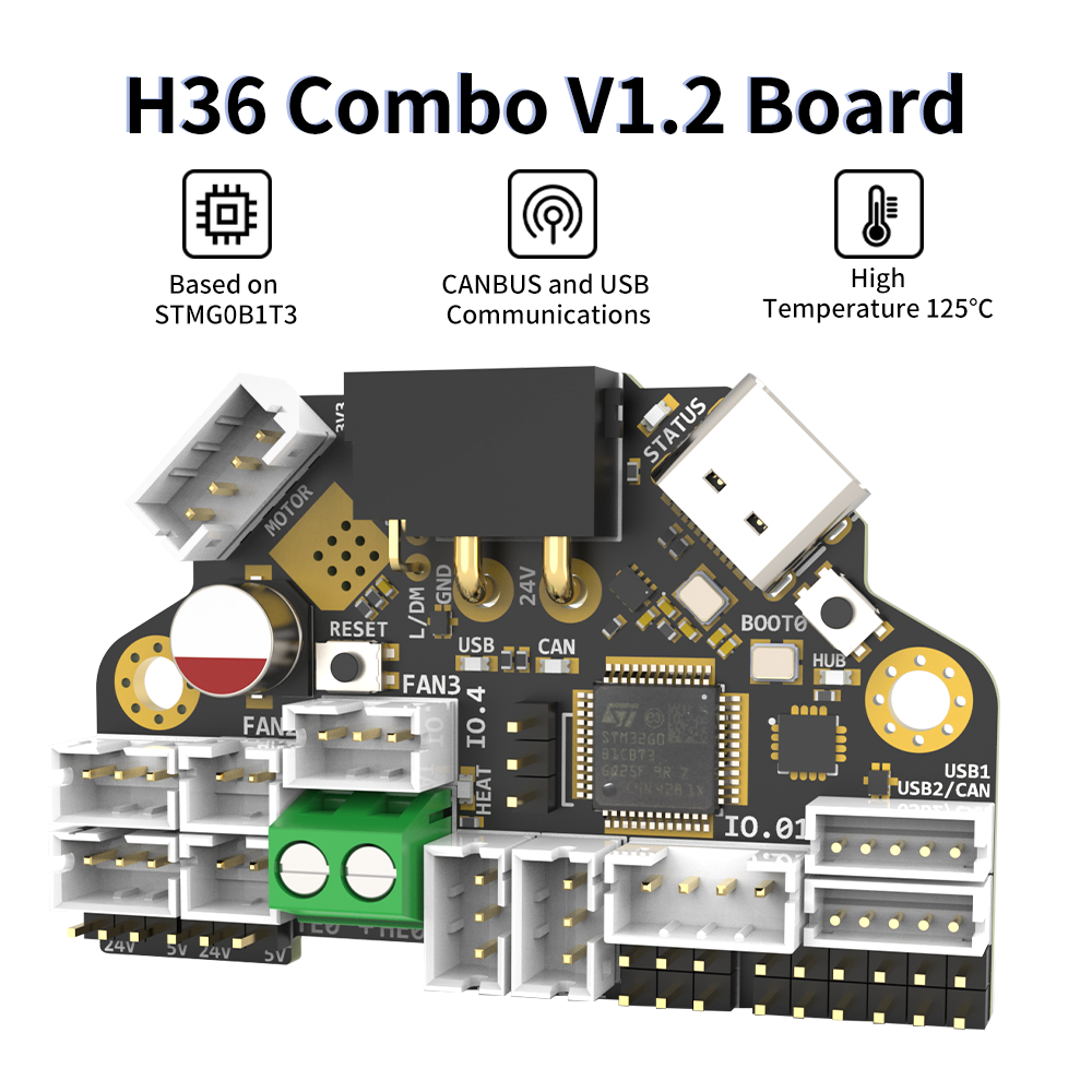 FYSETC Stealthchanger CNC Shuttle kit SB COMBO V2 Board Tool Distribution Board H36 Board: WHITE
