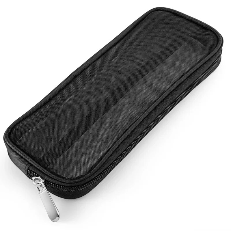 Pędzel do makijażu Etui podróżne Kosmetyczka Organizer dla mężczyzn Kobiety Narzędzia kosmetyczne Siatka Zestaw Dopp Etui Akcesoria do przechowywania mycia: Black