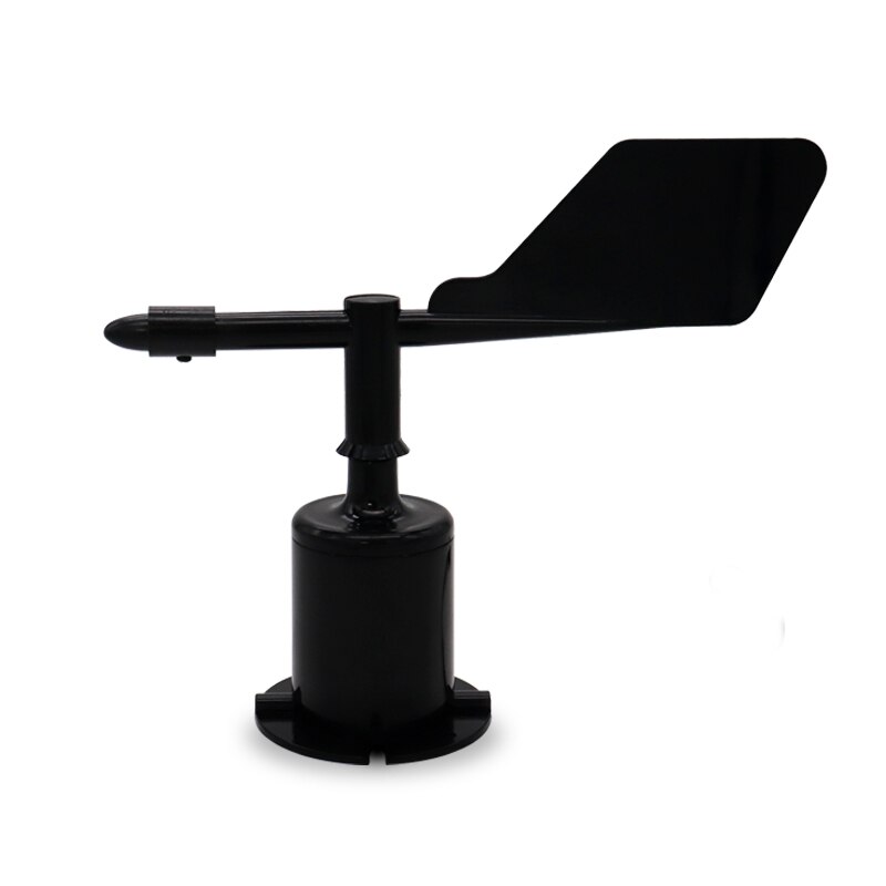 Wind vane wind direction sensor wind speed sensor 4-20MA 0-5V RS485 Modbus communication Anemometer DC9-24V OR 5V pulse bracket: RS485 360 degrees