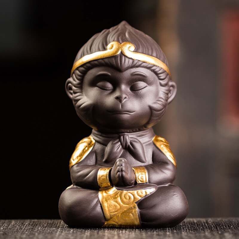 The Monkey King: Quest for the Sutra tea favor Ornaments Supportable Yixing Clay Tea Carve: Big tea1