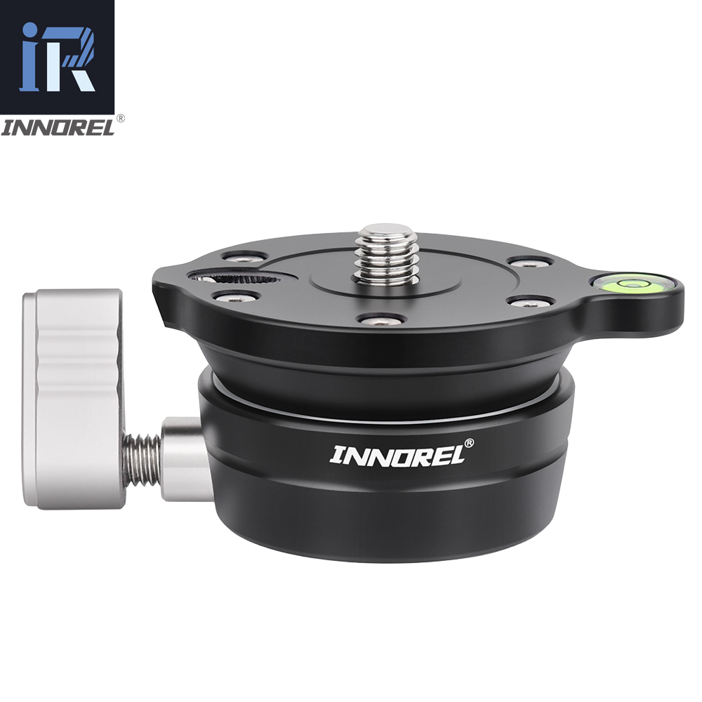 Trípode monopié de nivel Base de nivelación Horizontal INNOREL LB50 para fotografía aérea, , para cámara DSLR: Default Title