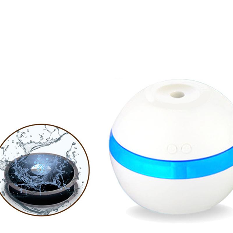 Humidificador de carga USB de decoración del hogar Mini difusor de Aroma silencioso purificador de aire portátil humidificador de niebla blanco A4