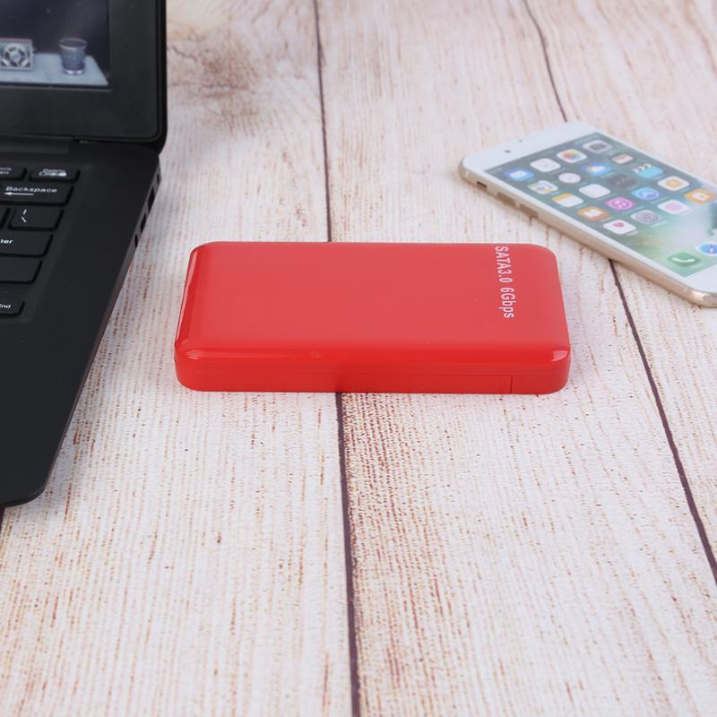Portable HDD Case 2.5 inch USB3.0 to SATA 3.0 Adapter HDD Hard Disk Drive External Enclosure Case Box HD External HDD Enclosure