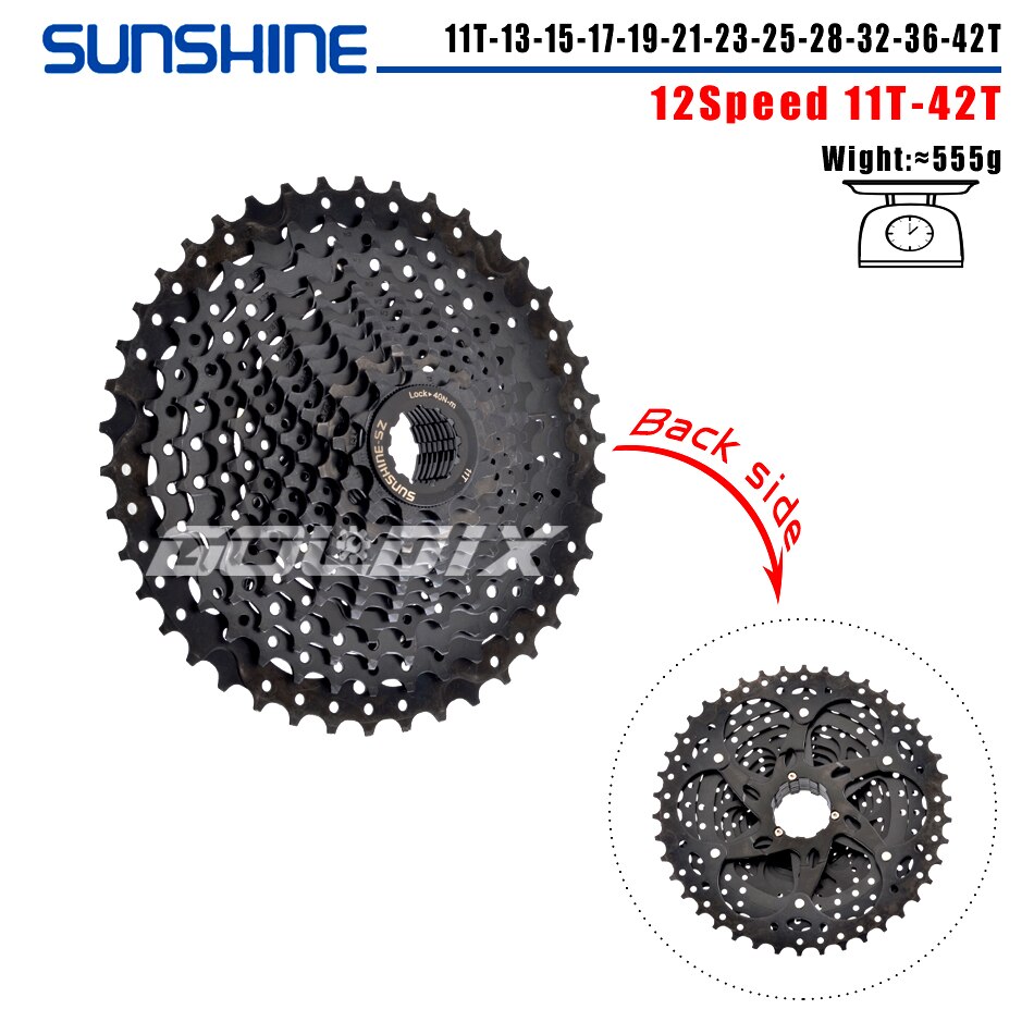Sonnenschein schwarz fahrrad freilauf mtb fahrrad kassette k7 8/9/10/geschwindigkeit hg struktur spezifikation für shimano sram: Dark Grau