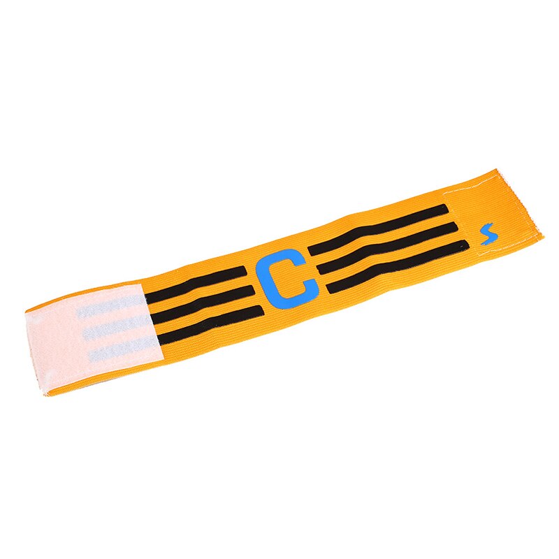 1 pezzo Professionale Calcio Capitano Bracciale Concorrenza Calcio Capitano Fascia di Braccio di Rugby Sport Fascia Regolabile Capitano Bracciale