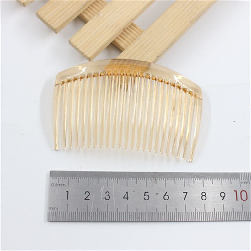 2pcs Teeth Wide Tooth Comb Black ABS Plastic Heat-resistant Large Wide Tooth Comb For Hair Styling Tool: 5