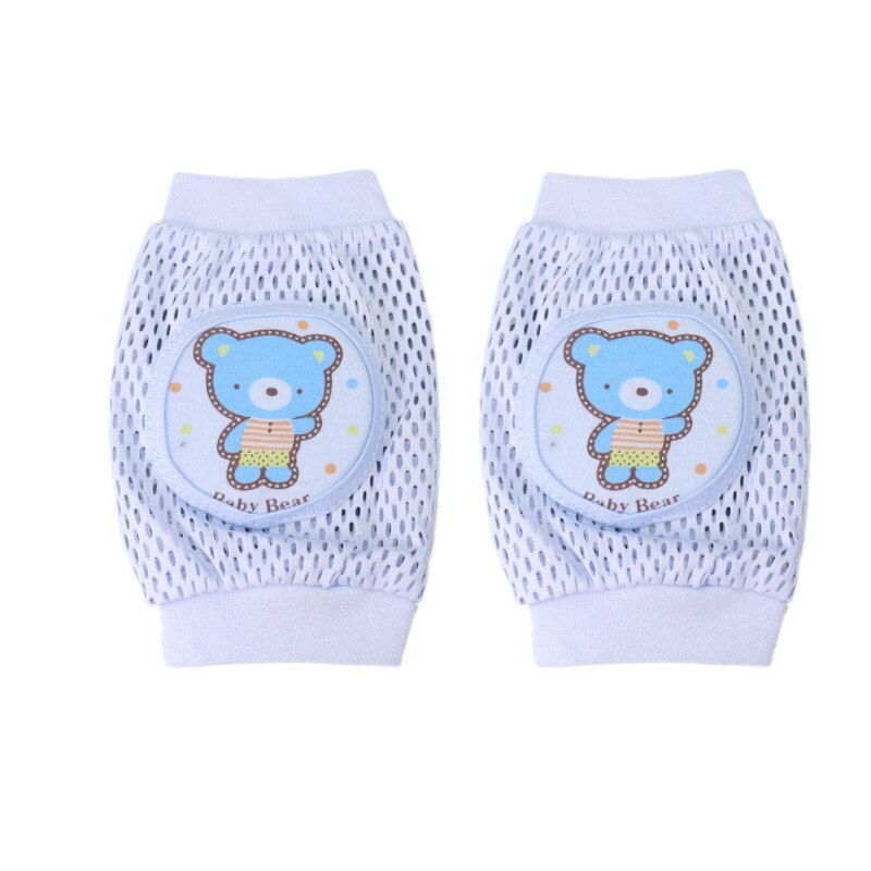 Bébé genou protecteur fille garçon coude ramper coussinets bambins bébé coussinets de sécurité maille respirant maille jambe garde genouillère pour les enfants