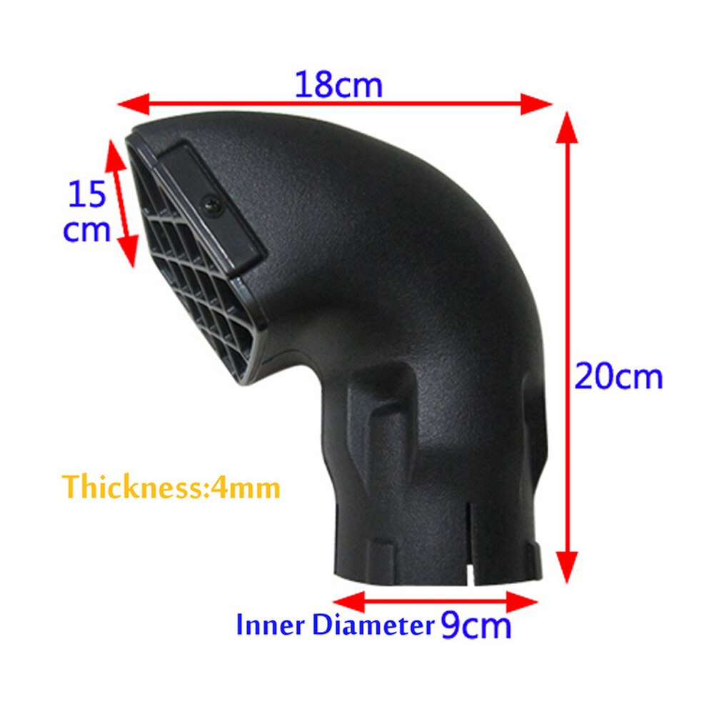 1pcs 3.5 inch Car Air Snorkel Head Top Waterproof ... – Vicedeal