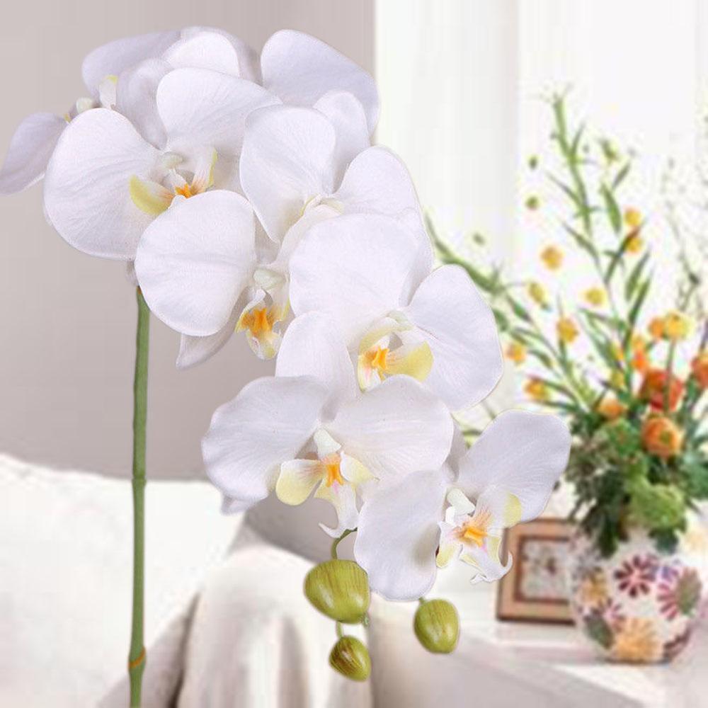 Vlinder Orchidee Zijde Bloem Boeket Phalaenopsis Bruiloft Home Decoratie Tuin Zijde Bloem Restaurant