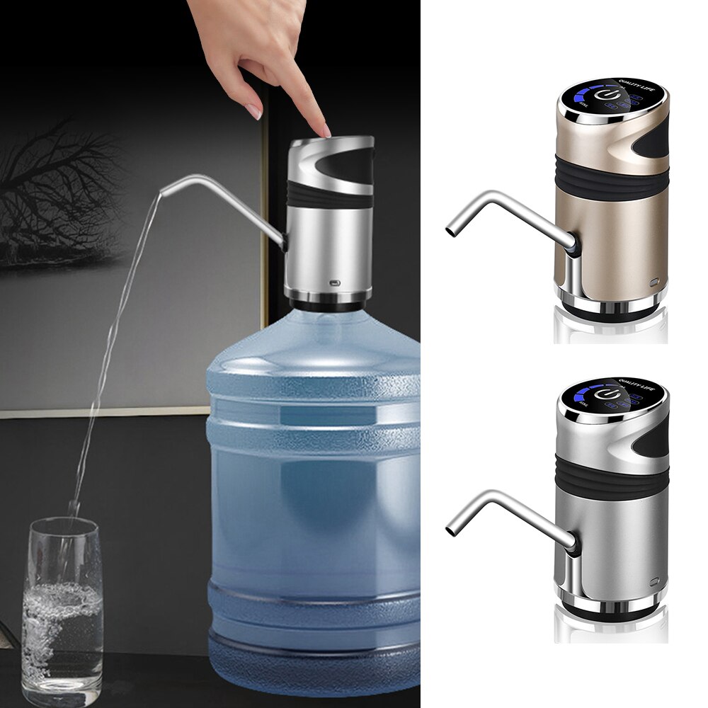 Automatische Elektrische Waterpomp Knop Dispenser Drinkfles Schakelaar Smart Voor Home Office Water Pompen Apparaat