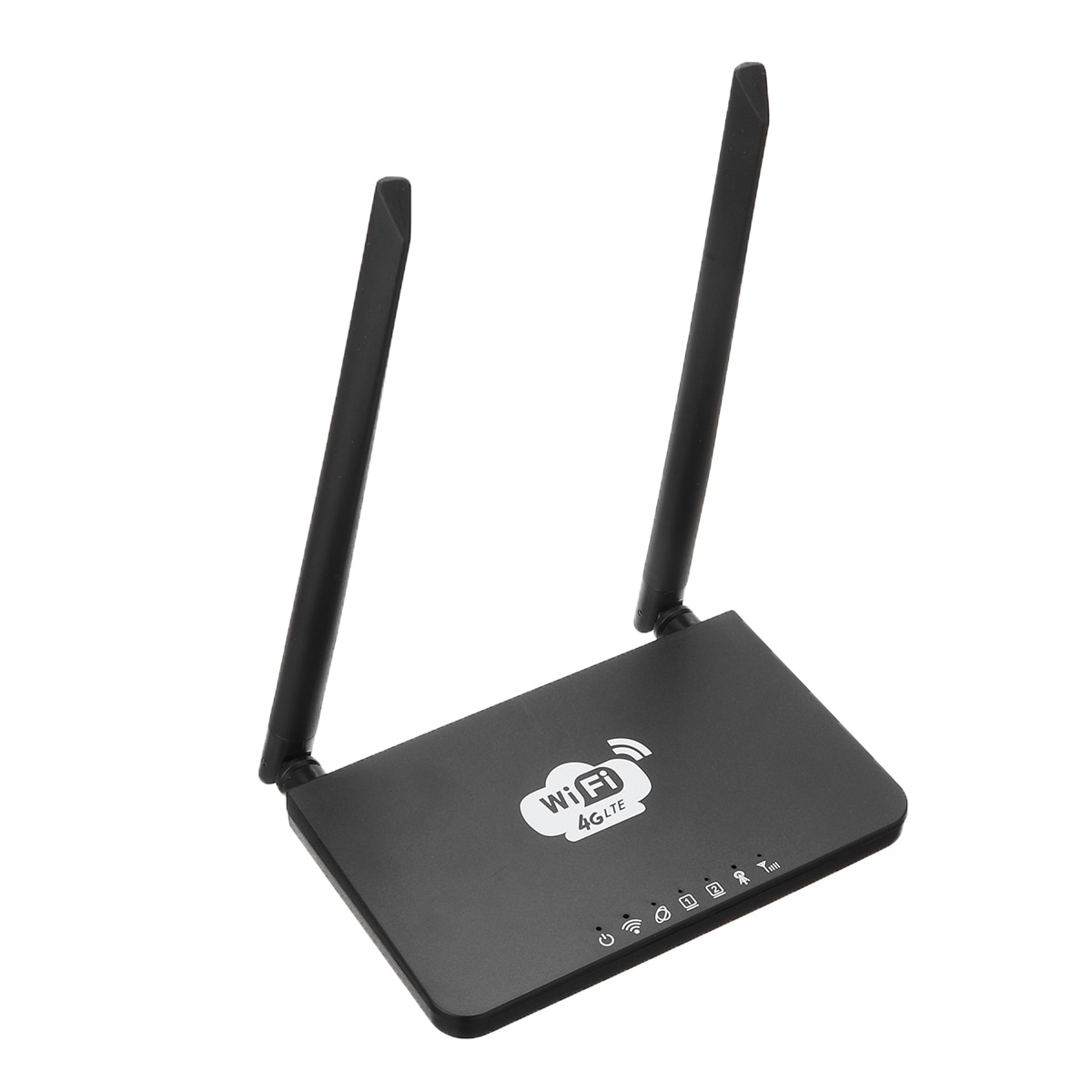 1PC 4G LTE Wireless Router 300Mbps Home Mobile WiFi Hotspot with/ SIM Card Slot Signal Amplifier With EU Power Adapter