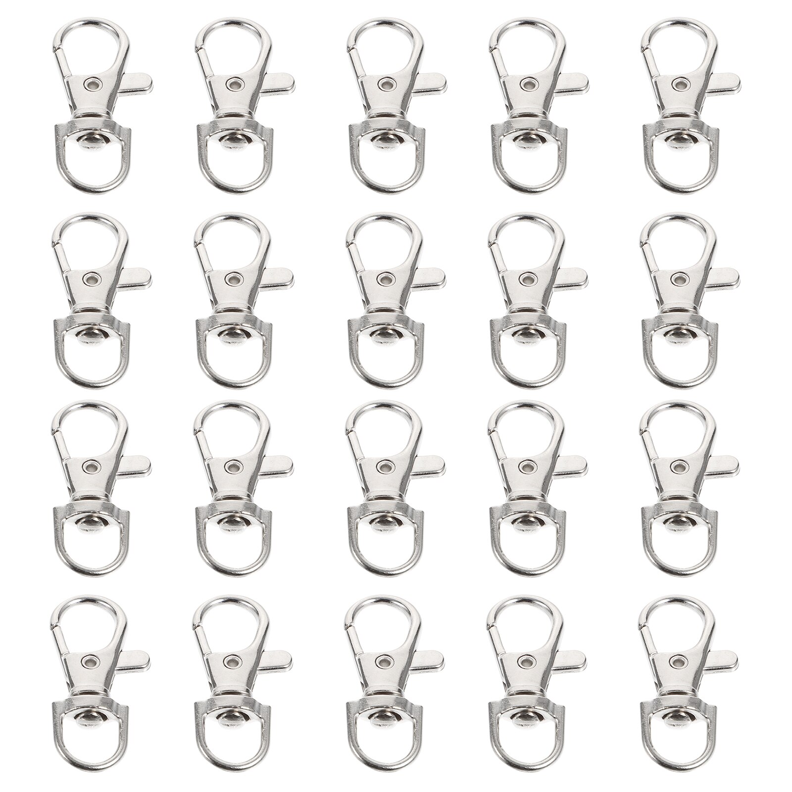20pcs Bird Cage Locks Stainless Steel Locks Pet Bird Cage Door Buckle Lock