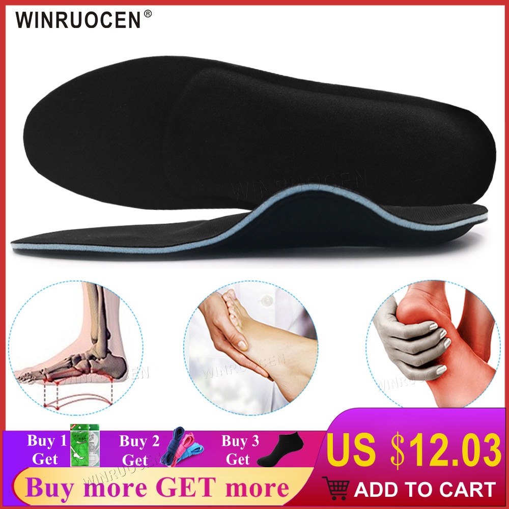 Flat high feet orthotic insoles arch support orthopedic inserts surgery Plantar Fasciitis Feet Pain Pronation for Men and Women