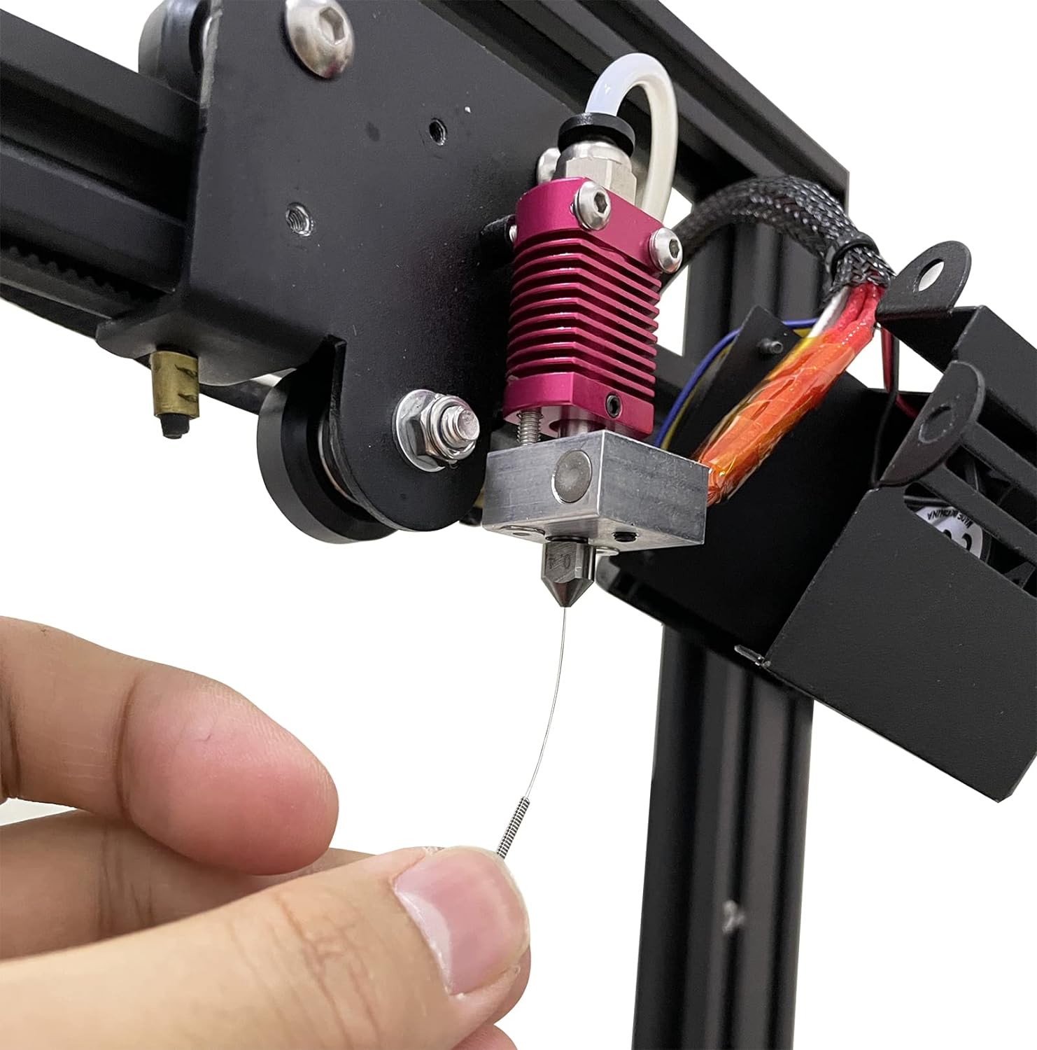 Ugelli in acciaio temprato da 3 pezzi da 0,4 mm Ugelli MK8 Ugelli per stampante 3D per Creality Ender 3/3 pro/3 V2, Ender 5/5 pro, CR-10/10S