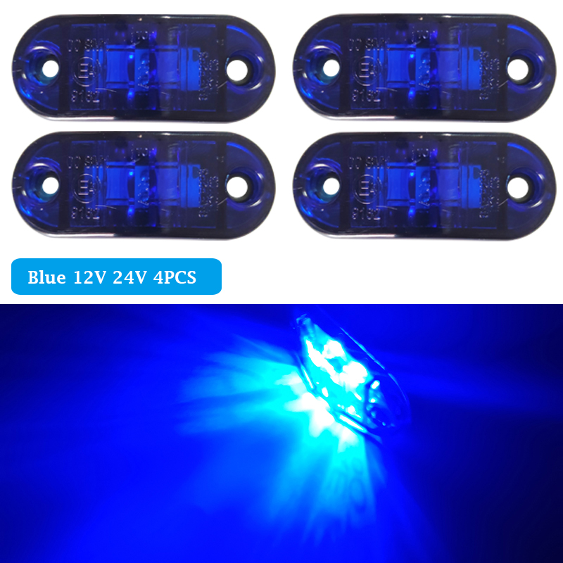Red Green Blue Boat Navigation LED Lights Side Marker Signal Lamp For Marine Boat Yacht Motorboat Led Warning Light: Blue