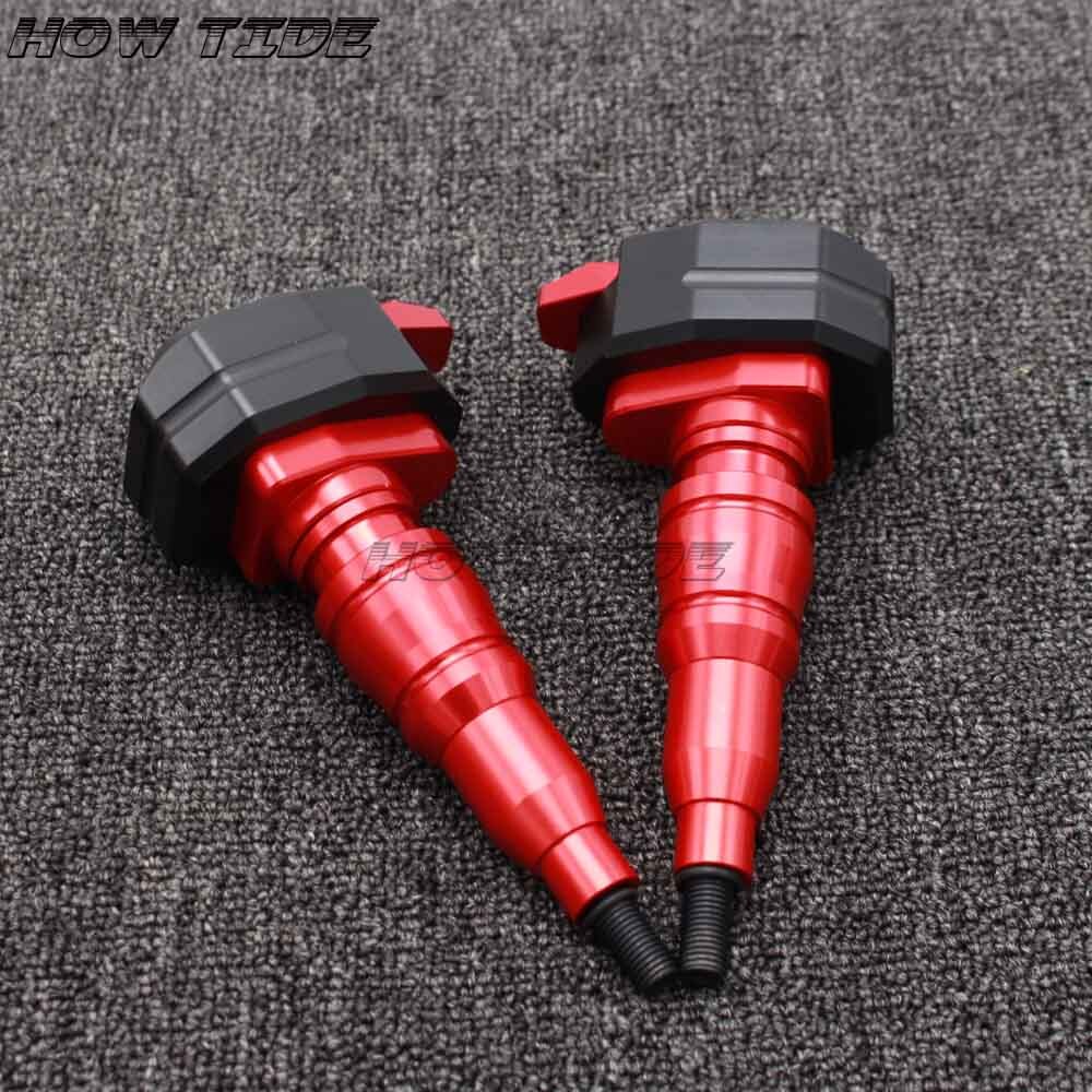 For YAMAHA MT-09 MT09 Motorcycle Falling Protection Frame Slider Fairing Guard Anti Crash Pad Protector: red 2