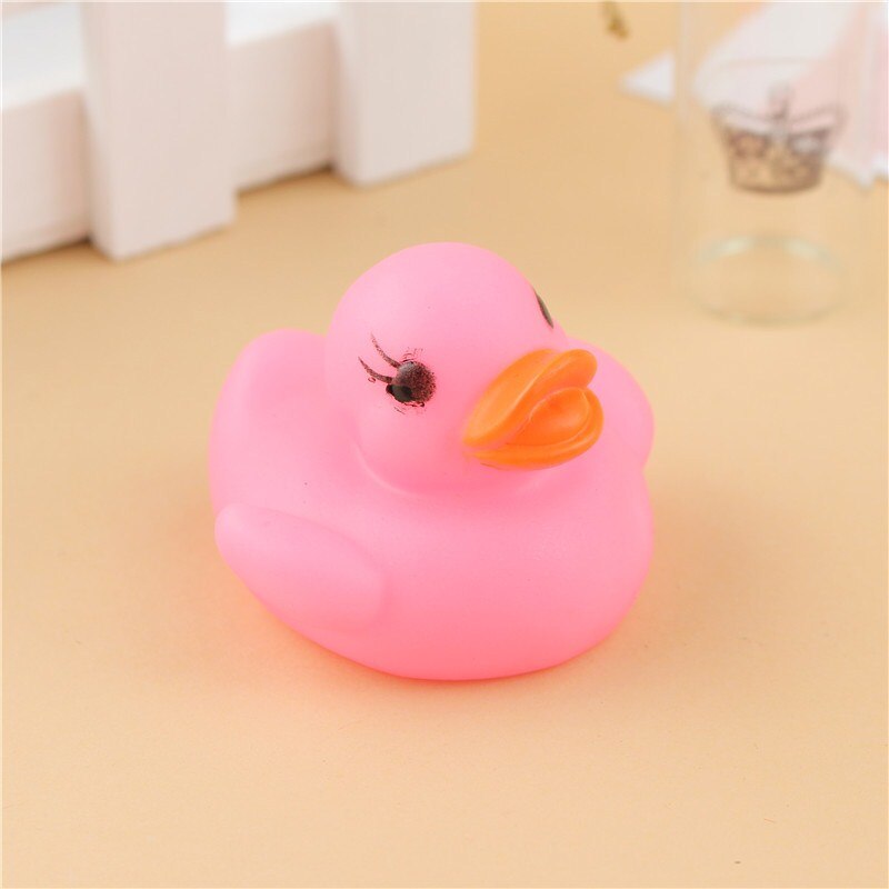 Jouets de bain en plastique bébé | Canard lumineux à détection d'eau, jouets flottants pour enfants, son grinçant pour enfants, canards de bain,: 4