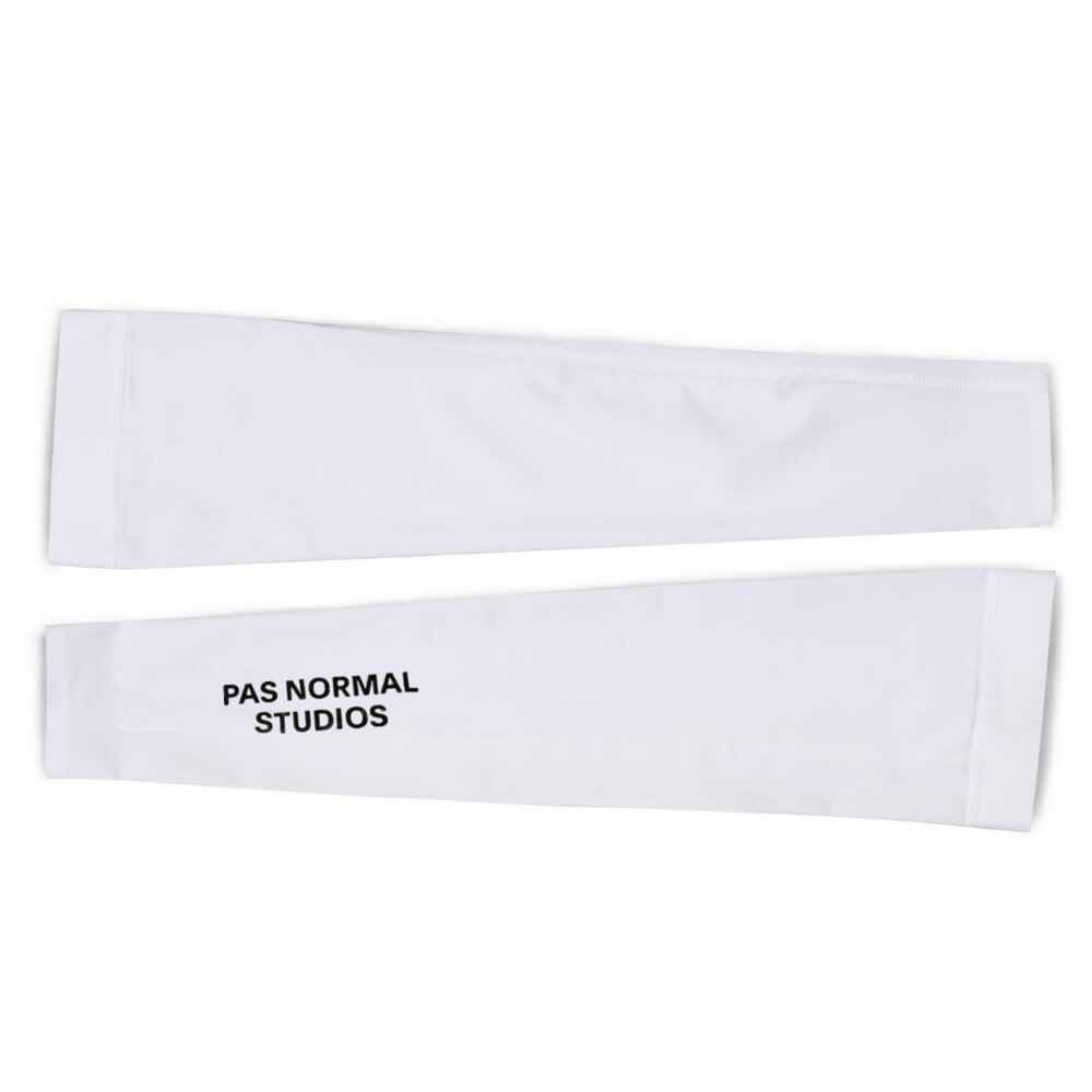Manchons chauffe-bras PNS, Protection UV, sport de plein air, cyclisme, tissu de glace, Camping: White / XL