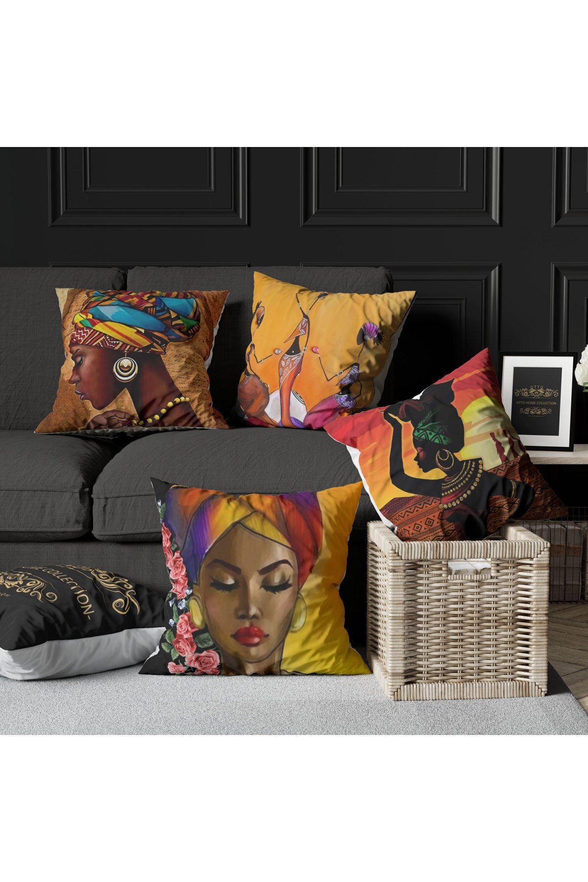 Federa decorativa per cuscino Kombin decorativo Design personalizzato per la casa