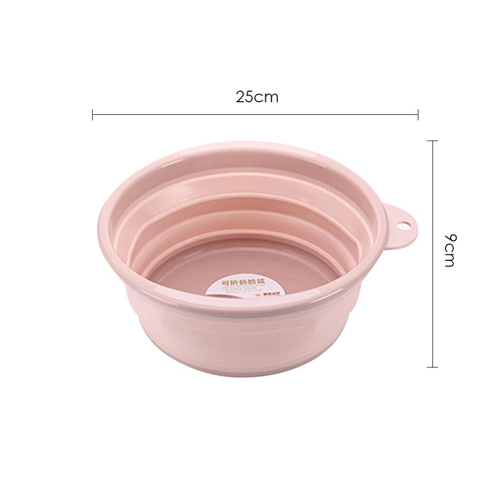 Pieghevole Mocio Secchio Portatile di Lavaggio di Plastica Bacino Pediluvio Pieghevole Da Cucina padella per La Casa Accessori per La Pulizia: A2