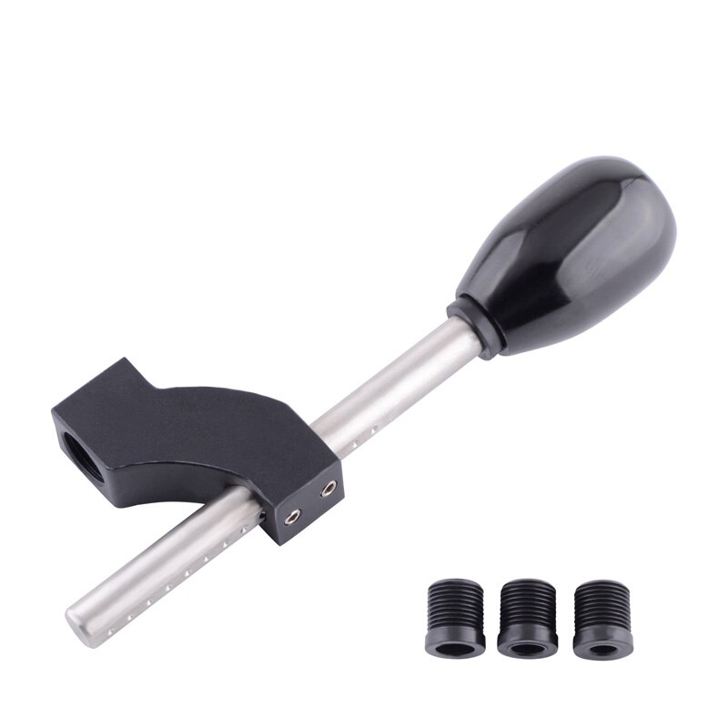 ESPEEDER Adjustable Shift Lever Extender Short Shifter Quick Shifter Extension Adapter Kits M10X1.5 Gear Shift Knob Universal: set