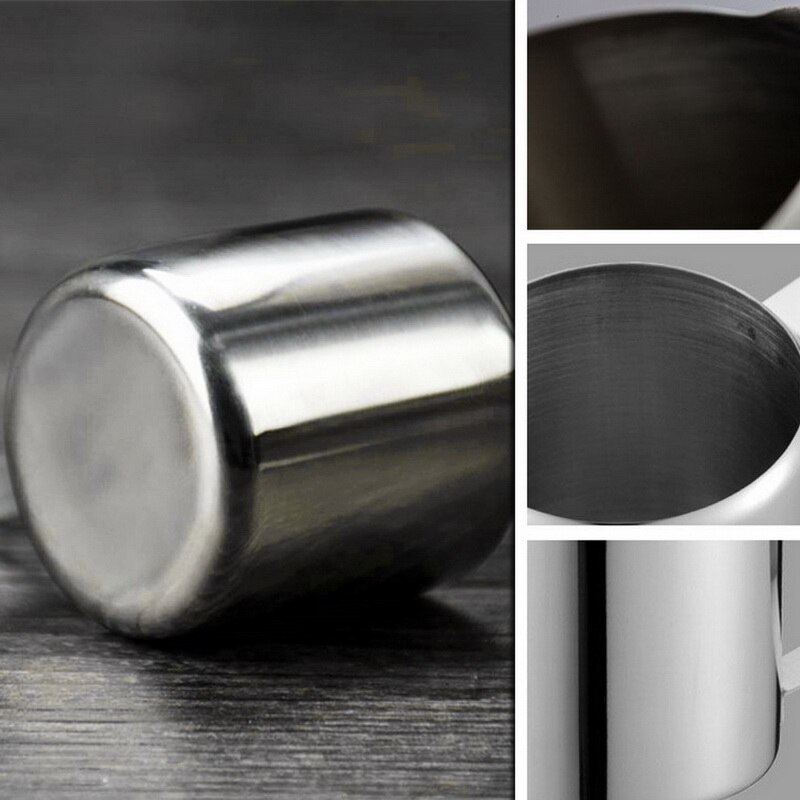 Stainless Steel Milk Frothing Jug Espresso Coffee Mug Pitcher Barista Craft Coffee Cappuccino Cups Latte Pot Kitchen Accessories